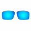 Hkuco Mens Replacement Lenses For Oakley Eyepatch 2 Red/Blue/24K Gold Sunglasses
